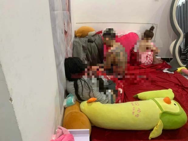 Bắt nhóm phạm pháp trong căn nhà không số ở Bình Dương-1