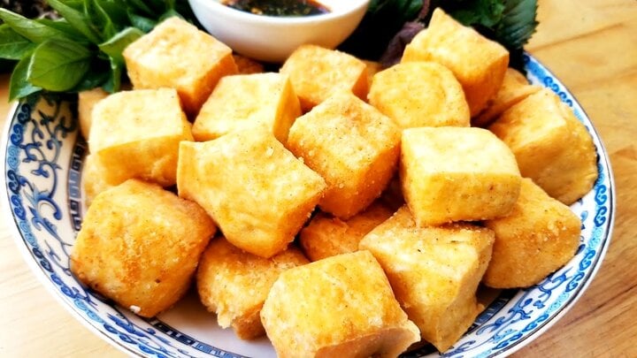 Mẹo chiên đậu hũ giòn rụm, thơm ngon-2