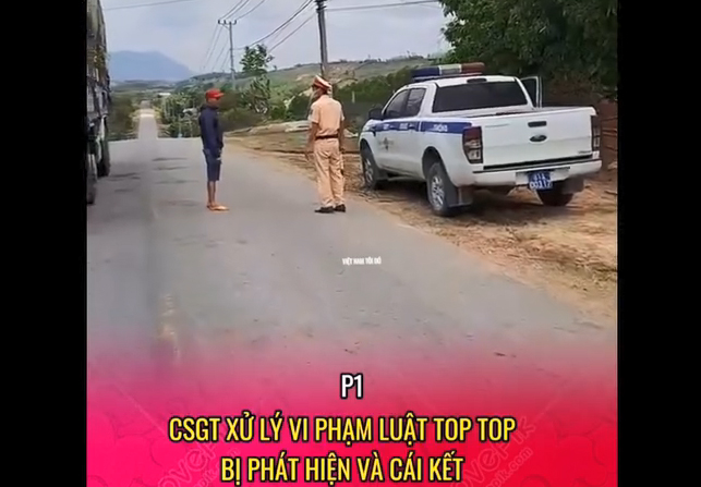 Làm rõ video CSGT xử lý vi phạm luật Top Top và cái kết-1
