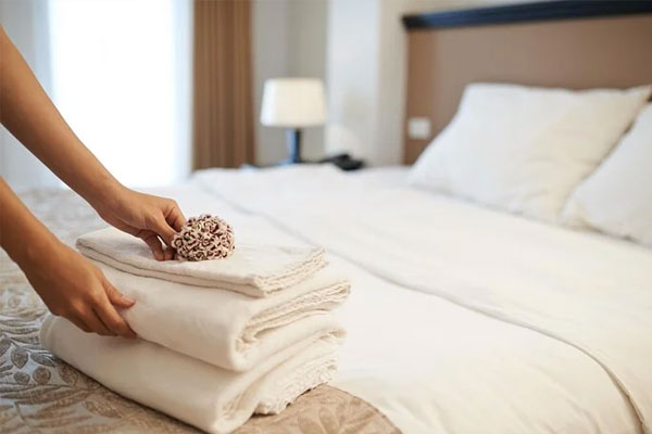 Bí kíp dùng khăn tắm ở khách sạn để bảo đảm an toàn-1