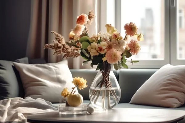 Nên đặt bình hoa ở đâu để ngôi nhà bừng sáng?-1