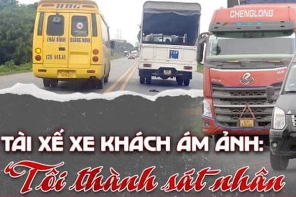 Vượt ẩu ngay khúc cua, nam thanh niên shipper bị xe tải quệt ngã xuống đường-1