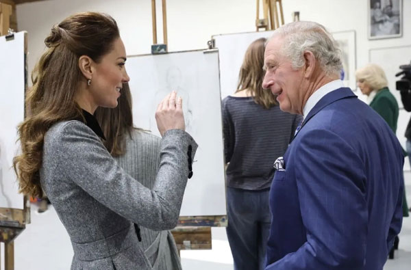 Vua Charles khen công nương Kate Middleton dũng cảm trong cuộc chiến với ung thư-1
