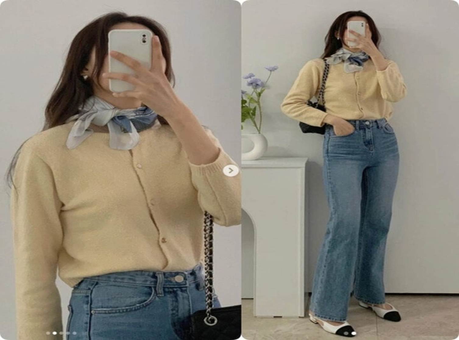 Những kiểu áo cực ăn ý với quần jeans giúp nàng thanh lịch khi đi làm-3