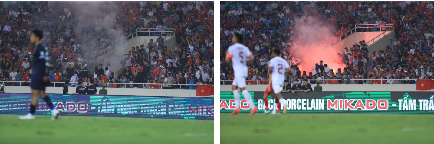 CĐV đánh nhau đổ máu trên sân Mỹ Đình trong ngày đội tuyển Việt Nam thua đau Indonesia-2