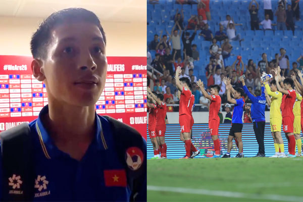 Thương Quang Hải, mắt rưng rưng như muốn khóc, rồi lại vò đầu bứt tai vì bị HLV Troussier coi là người thừa ở trận Việt Nam vs Indonesia-13