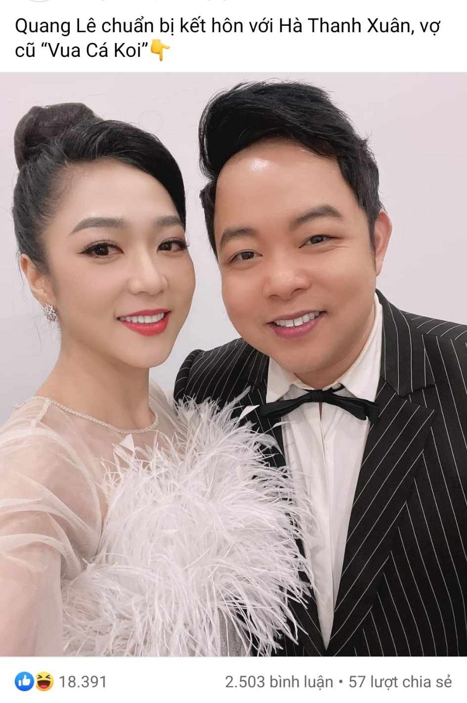 Thực hư tin đồn Hà Thanh Xuân kết hôn với Quang Lê sau khi đường ai nấy đi với Vua cá Koi?-2
