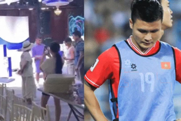 Quang Hải bảnh bao xuất hiện tại rạp cưới, tâm trạng thế nào sau khi bị HLV Troussier ngó lơ?-1