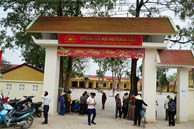 Vụ phản đối sáp nhập trường ở Thanh Hóa: Hơn 100 học sinh đi học trở lại