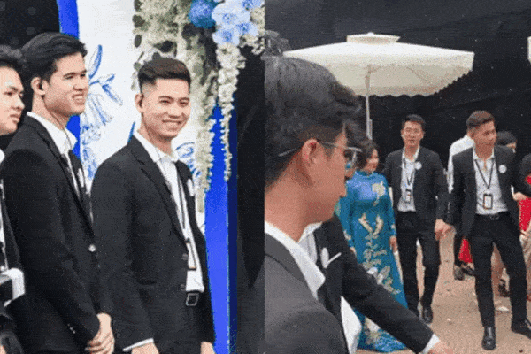 Mẹ vợ Quang Hải dập tan tin đồn kém vui ngày gả con gái qua 1 khoảnh khắc với bà thông gia phía dưới sân khấu-8