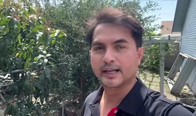 Người mẫu Đức Tiến khoe vườn nhà tại Mỹ: Tôi có cả mai lẫn đào mà không được 500 tỷ như Trấn Thành-1