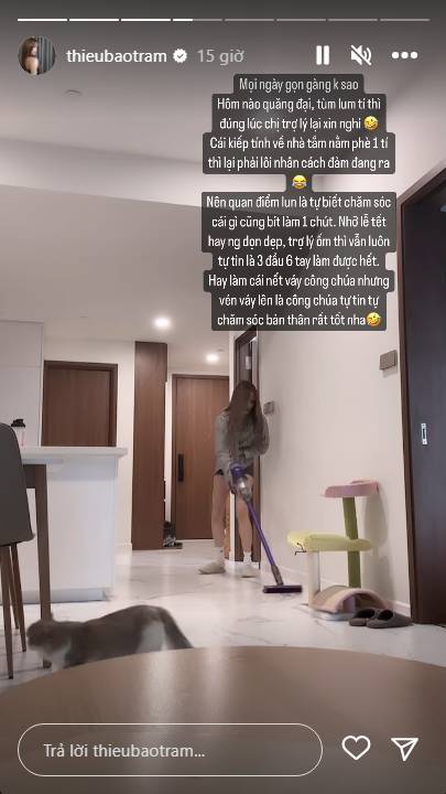 Căn hộ Thiều Bảo Trâm đang sống tại TP.HCM: Thuộc khu chung cư cao cấp, phong cách đơn giản nhưng vị trí đắc địa-13