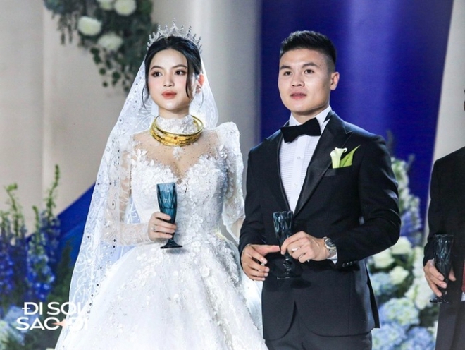 Đôi môi thiếu tự nhiên của Chu Thanh Huyền trong ngày cưới bất ngờ lại rơi vào vòng xoáy thị phi-3