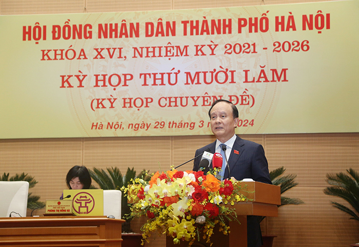 Khai mạc kỳ họp thứ mười lăm, HĐND thành phố Hà Nội khóa XVI-3