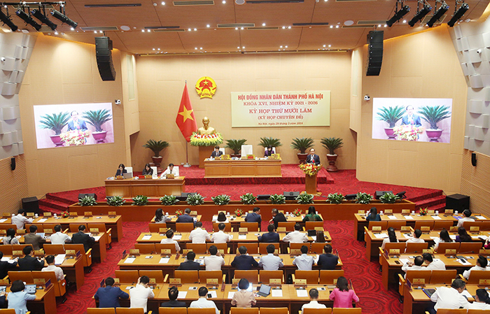 Khai mạc kỳ họp thứ mười lăm, HĐND thành phố Hà Nội khóa XVI-1