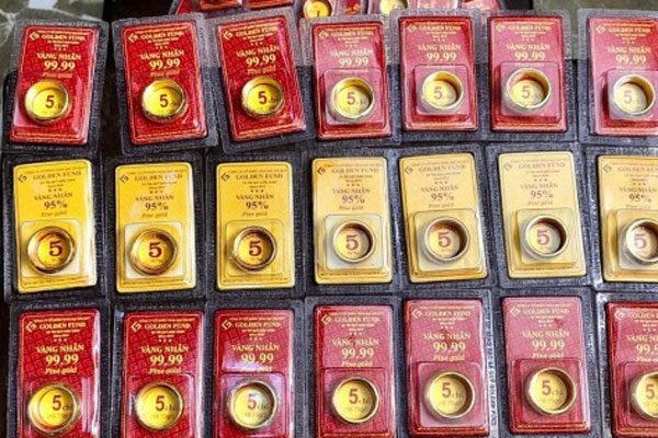 Giá vàng nhẫn bất ngờ bật tăng mạnh-1