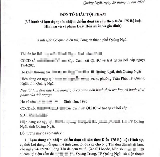 Nữ cán bộ Thành ủy Quảng Ngãi tố cáo bị bẫy ngoại tình-2