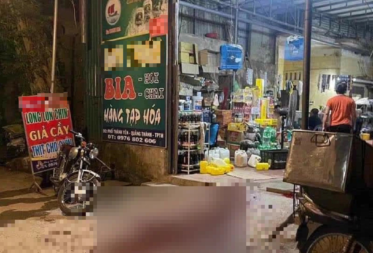 Một người đàn ông bị hàng xóm đâm tử vong trước quán bia-1