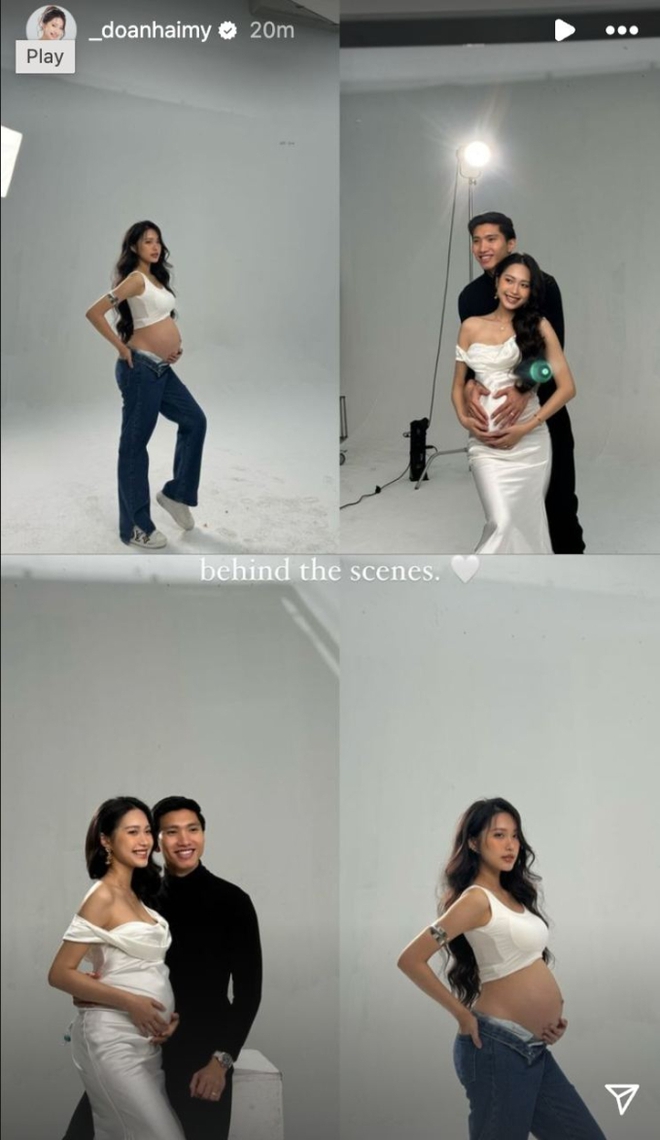 Mẹ vợ trẻ đẹp tháp tùng Đoàn Văn Hậu và Doãn Hải My chụp ảnh bầu, hậu trường hé lộ tính cách của mẹ vợ hot nhất làng bóng đá-2