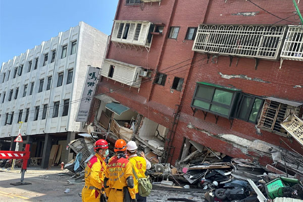 7 người thiệt mạng, hơn 700 người bị thương do động đất ở Đài Loan-1