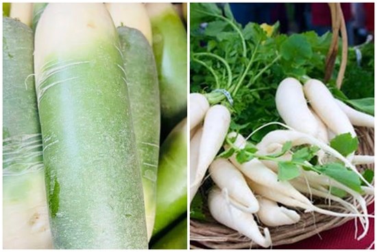 Đến giờ tôi mới biết giữa củ cải trắng và củ cải xanh có nhiều khác biệt như vậy, nắm được điều này bạn sẽ không bị thiệt khi mua