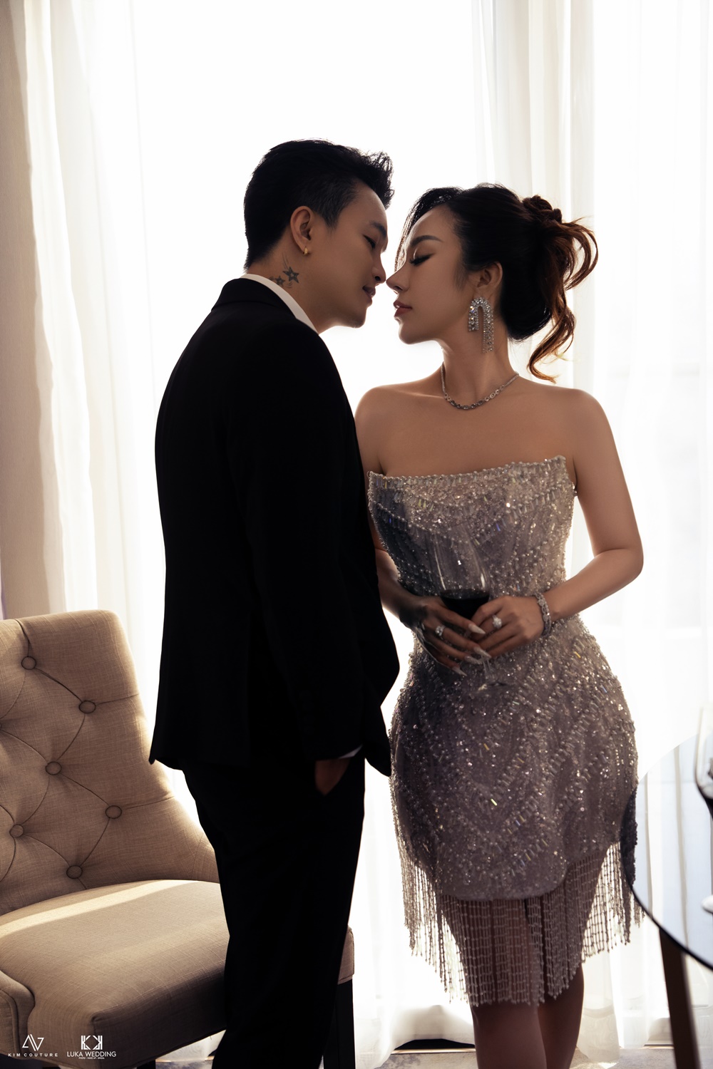 Trọn bộ ảnh cưới nóng bỏng mắt của TiTi (HKT) và bà xã DJ gợi cảm-5
