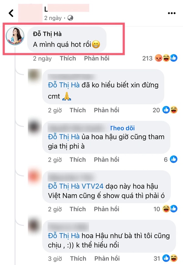 Hoa hậu Đỗ Hà dính thị phi khi bình luận vỏn vẹn 5 chữ vào bài đăng của chủ studio vụ drama 70 triệu với Quang Hải-1