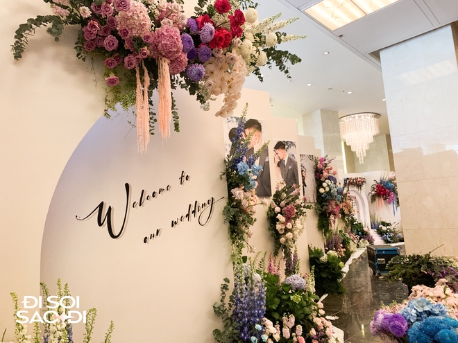 Hình ảnh đầu tiên ở đám cưới Quang Hải tại khách sạn 5 sao: 10.000 bông hoa rải khắp lối-2