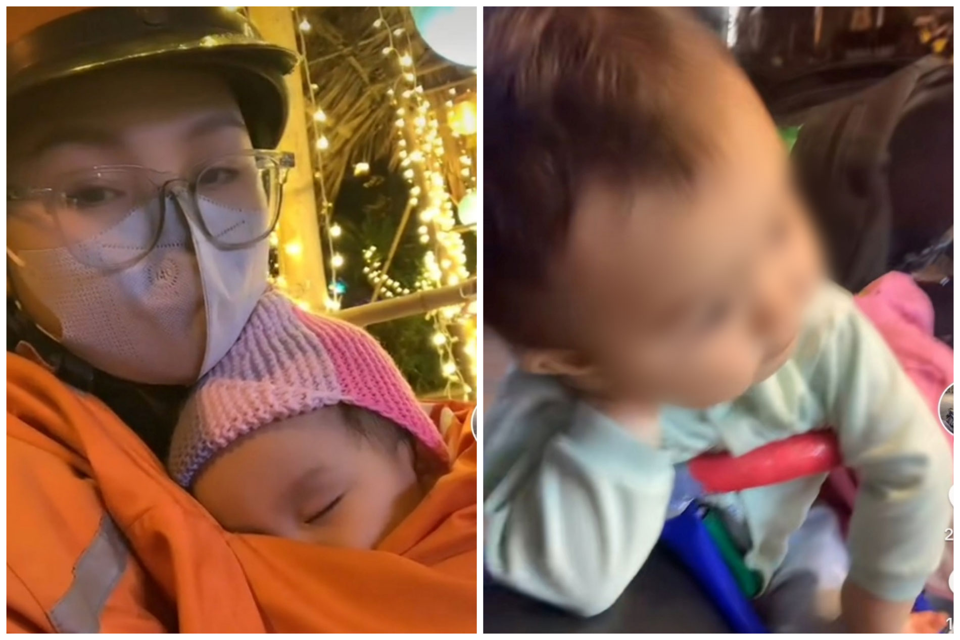 Phía sau chuyện nữ cử nhân chở con 1 tuổi đi giao hàng đến nửa đêm xôn xao mạng-2