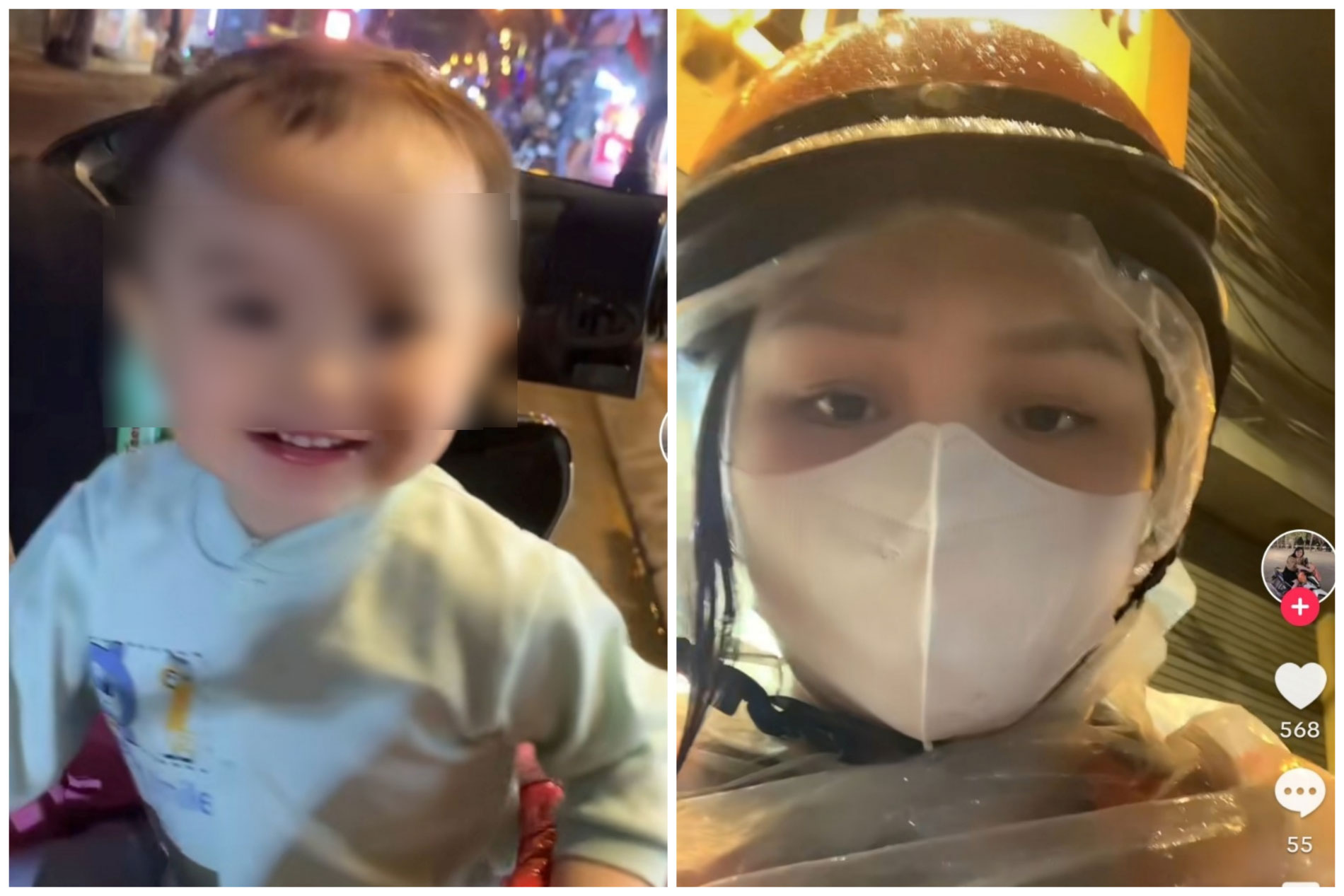 Phía sau chuyện nữ cử nhân chở con 1 tuổi đi giao hàng đến nửa đêm xôn xao mạng-3