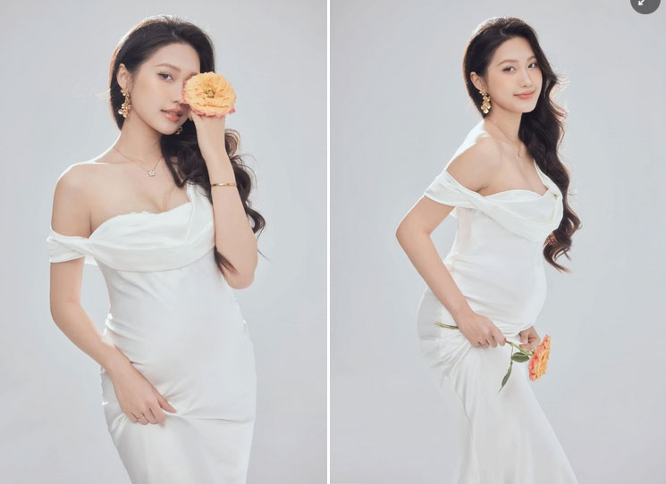 Phong cách của bà bầu Doãn Hải My-6