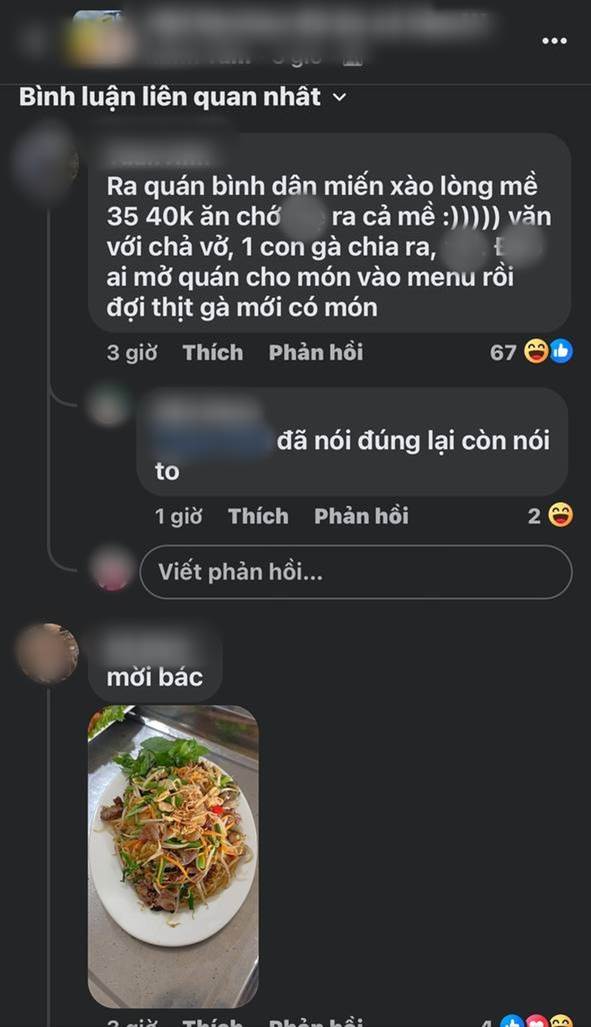 Suất miến xào lòng mề hoang tàn đổ nát có giá 49k khiến dân mạng ngán ngẩm: Điểm chung của miến và chủ quán là... không có lòng!-7