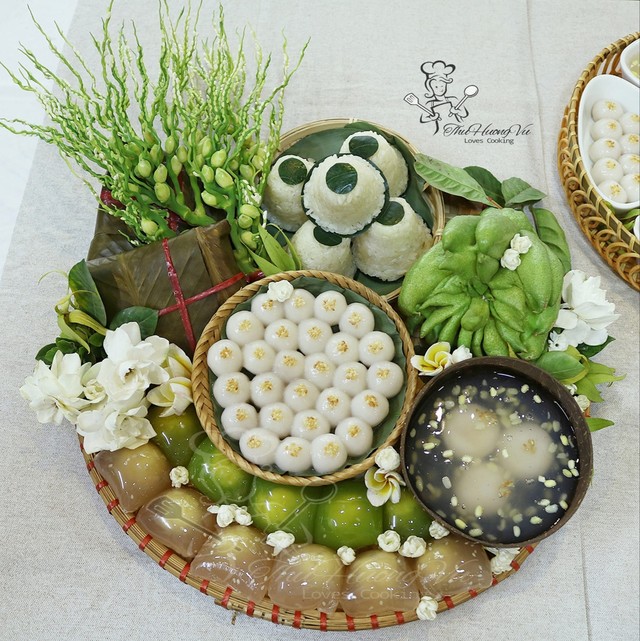 Gợi ý 10 mâm cúng tết Hàn thực đẹp như tranh và một thứ nhất định không thể thiếu khi dâng lễ-16