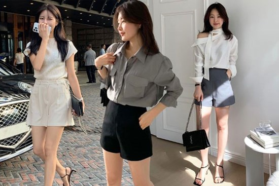 10 cách diện quần short trẻ trung và tinh tế, phù hợp với phụ nữ trên 40 tuổi