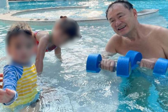 Bức ảnh ông Thaksin gây xôn xao