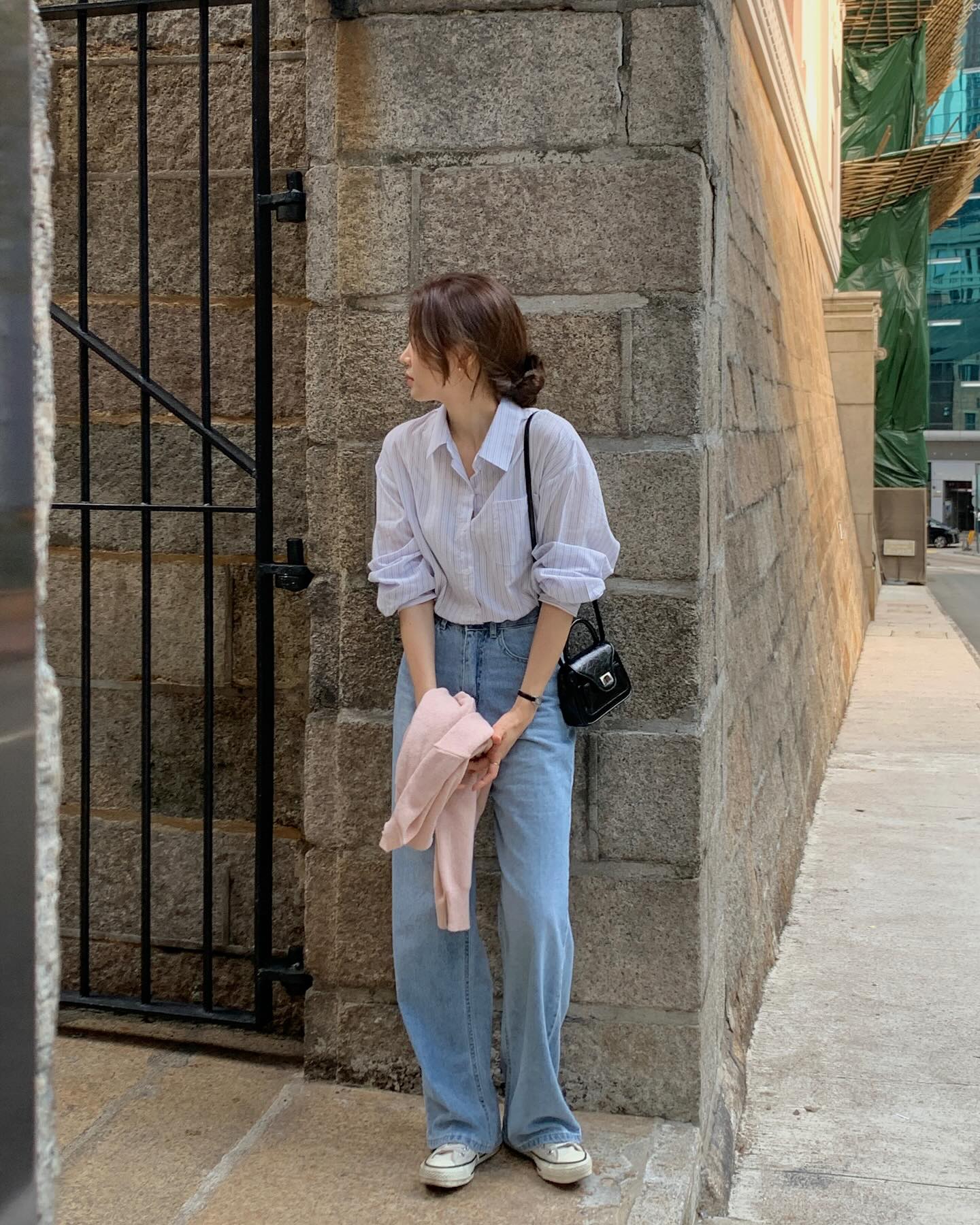 Áo sơ mi phối với 5 kiểu quần này là sành điệu nhất-8