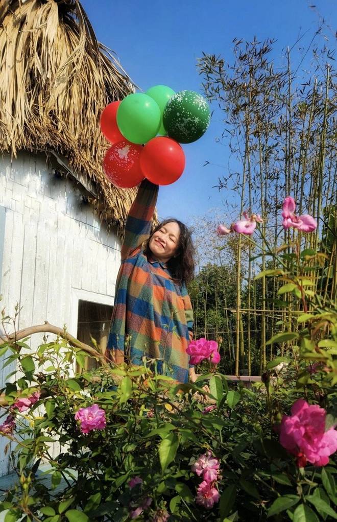 Nữ diễn viên miền Bắc có cơ ngơi xanh ngát, nhiều người nổi tiếng đến đều trầm trồ-10