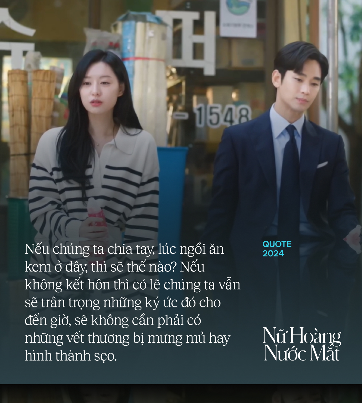 Nếu không kết hôn, sẽ không cần phải có những vết thương bị mưng mủ: Loạt câu nói thấm tận tim trong Queen of Tears-1