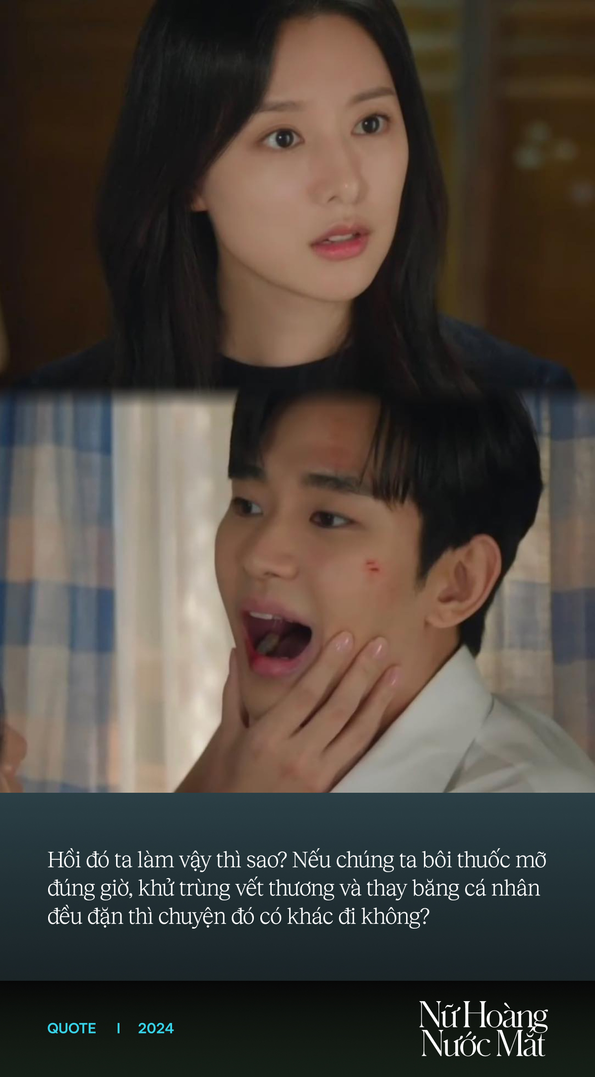 Nếu không kết hôn, sẽ không cần phải có những vết thương bị mưng mủ: Loạt câu nói thấm tận tim trong Queen of Tears-4