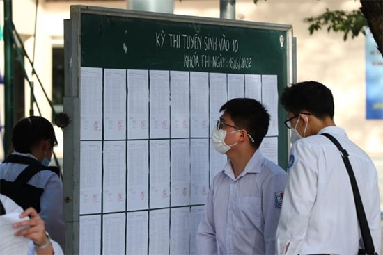 Chỉ tiêu vào lớp 10 các trường công lập ở Hà Nội trong 3 năm gần nhất