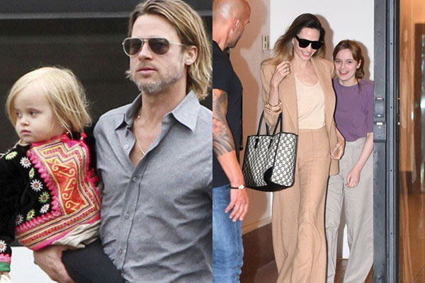 Ba người con ruột càng lớn càng đẹp của Angelina Jolie và Brad Pitt-15
