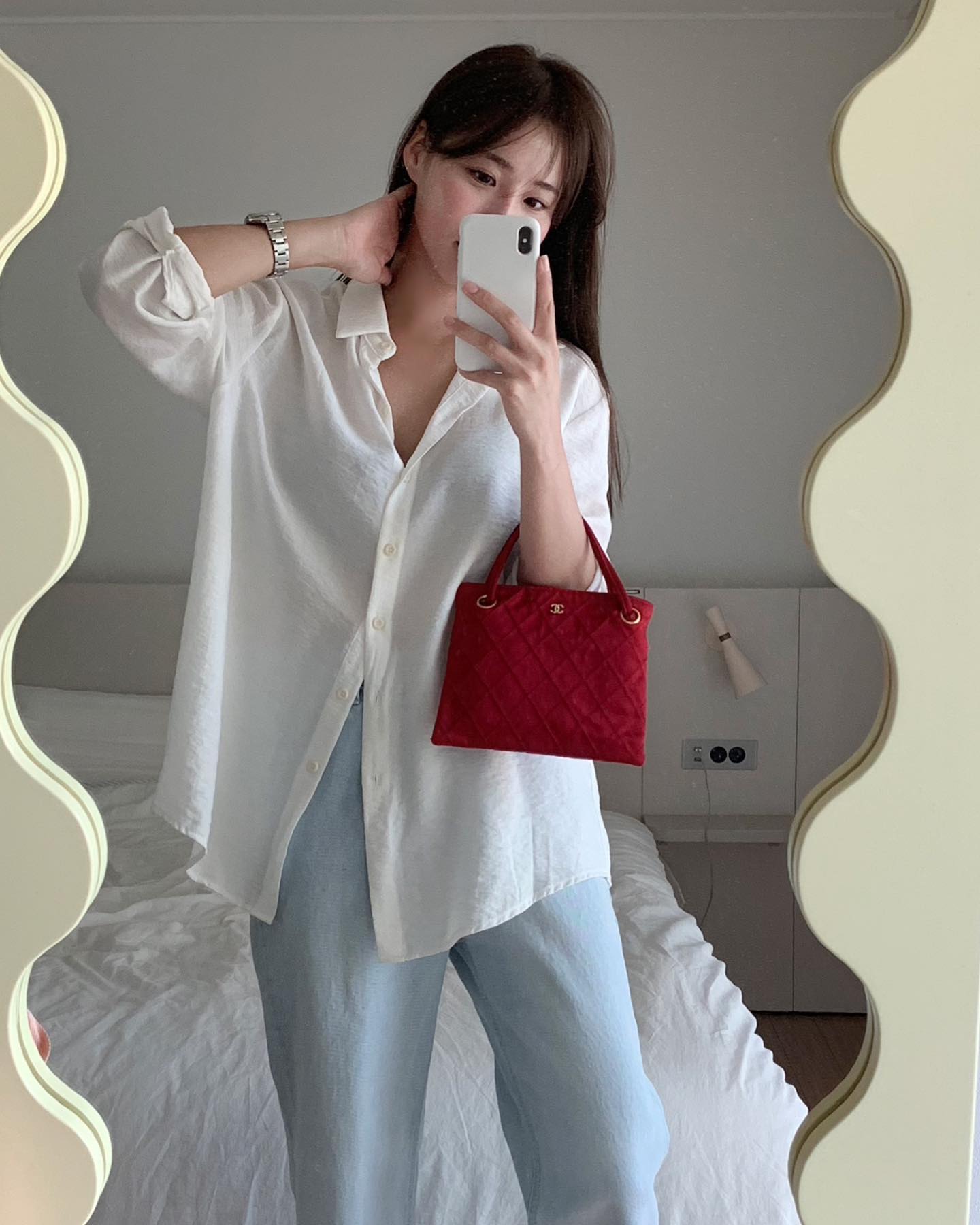 Nàng fashion blogger Hàn Quốc gợi ý 10 cách mặc áo trắng sành điệu suốt mùa hè-2