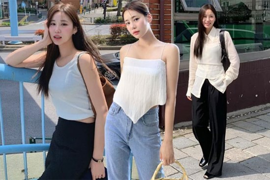 Nàng fashion blogger Hàn Quốc gợi ý 10 cách mặc áo trắng sành điệu suốt mùa hè