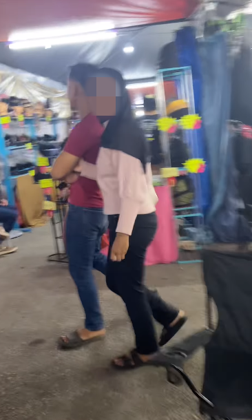 Gặp chồng đi chợ đêm với nhân tình, vợ lao đến đối chất thì ngỡ ngàng trước phản ứng của đối phương-1