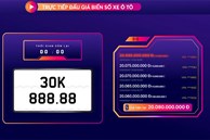 Biển số Hà Nội 30K-888.88 được 'chốt' giá hơn 20 tỷ đồng