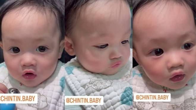 Con trai út nhà Cường Đô la mắt tròn xoe, tai lớn, một điểm trên mặt y chang bố và 2 anh chị lớn-1