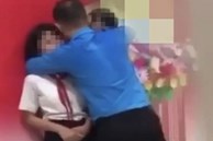 Vụ cán bộ trường túm cổ áo, vuốt tóc, áp sát mặt nữ sinh: Thầy giáo đến nhà xin lỗi gia đình