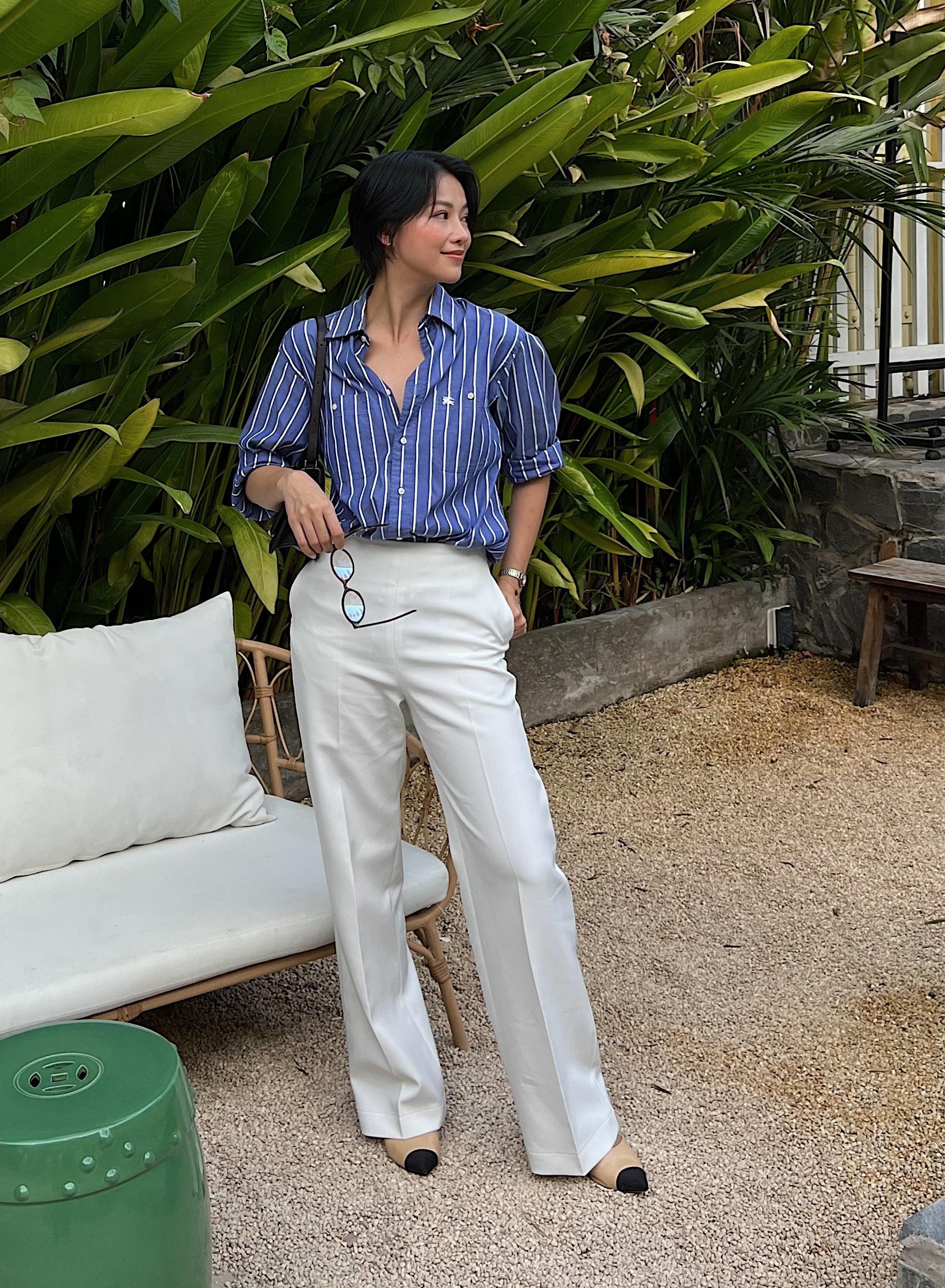 3 mẫu quần ống rộng giúp Hoa hậu Phương Khánh mặc đẹp đỉnh cao-6