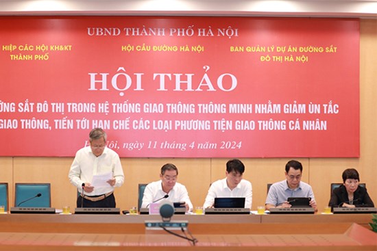 Hội thảo Đường sắt đô thị trong hệ thống giao thông thông minh nhằm giảm ùn tắc giao thông