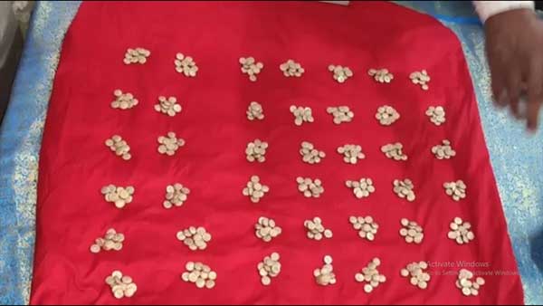 Dọn dẹp bãi đất hoang, công nhân bất ngờ tìm thấy hàng trăm vật thể bằng vàng-3